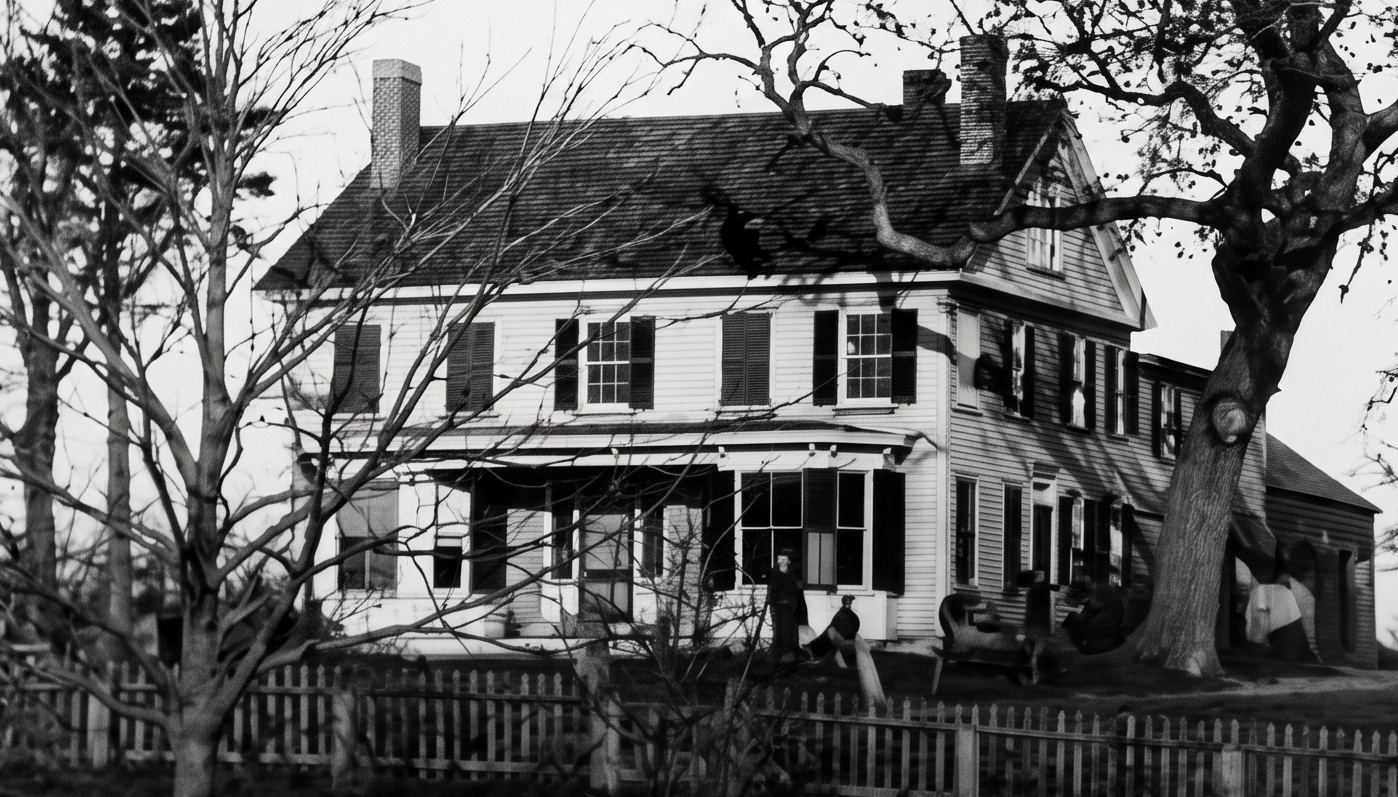 Fitch Adams House, in an earlier era